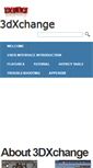 Mobile Screenshot of 3dxchange.helpmax.net