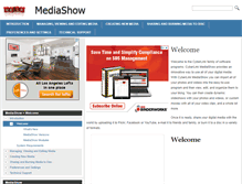 Tablet Screenshot of mediashow.helpmax.net