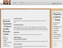 Tablet Screenshot of helpmax.net
