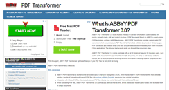 Desktop Screenshot of pdftransformer.helpmax.net