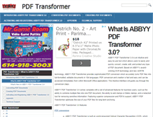 Tablet Screenshot of pdftransformer.helpmax.net